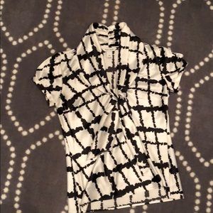 White House Black Market satin top